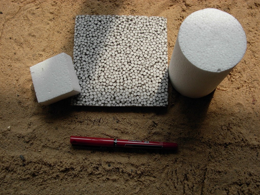 polystyrene concrete composite